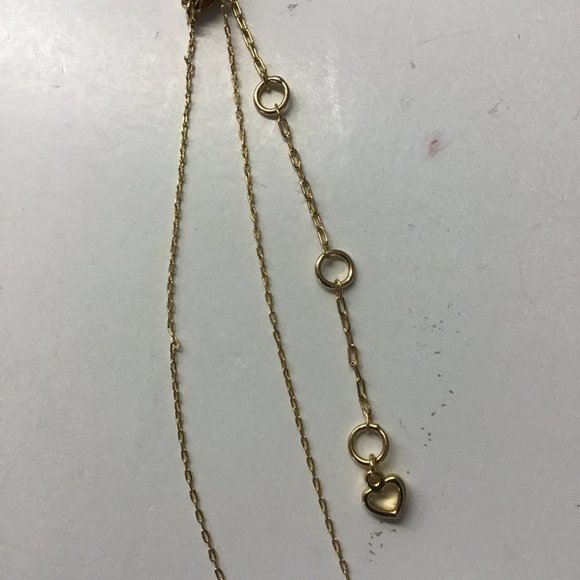 Kate Spade New Pink Pave Grapefruit Necklace - Picture 4 of 4